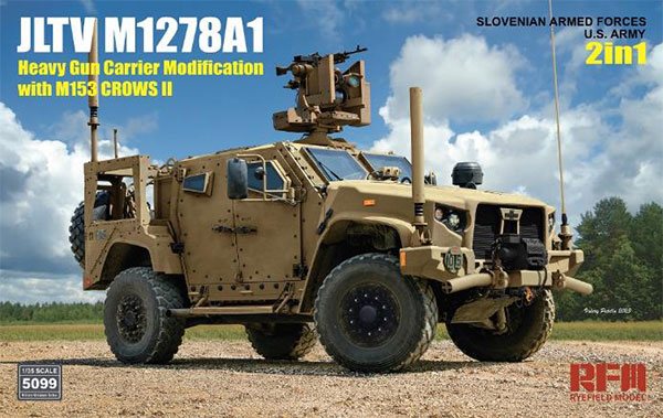 1/35 JLTV M1278A1 HGC (統合軽戦術車両) w/M153 CROWSII プラモデル