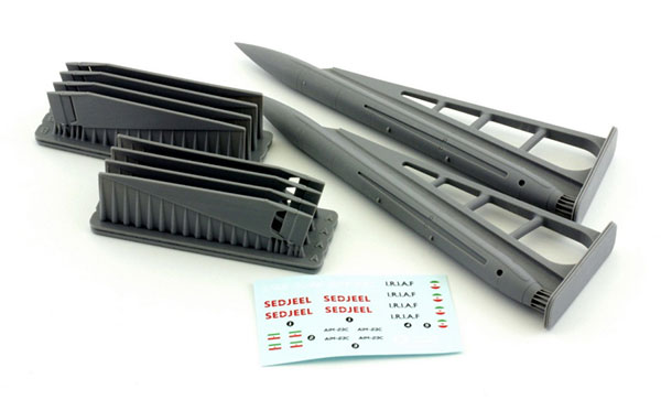 1/48 イラン空軍 F-14用 MIM-23B I-HAWK ミサイル (2個入り)[オレンジホビー]《在庫切れ》