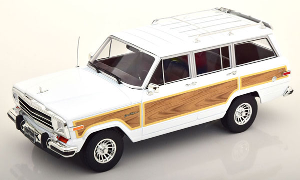 1/18 Jeep Grand Wagoneer 1989 white[KKスケール]《１２月予約》