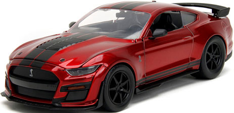 1/24 2020 フォード マスタング シェルビー GT500 キャンディレッド/ブラックストライプ[Jada Toys]《在庫切れ》