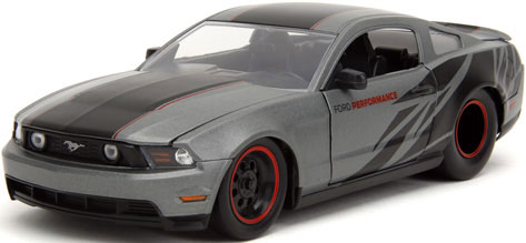 1/24 2010 フォード マスタング GT グレー/ブラックグラフィックス[Jada Toys]《在庫切れ》