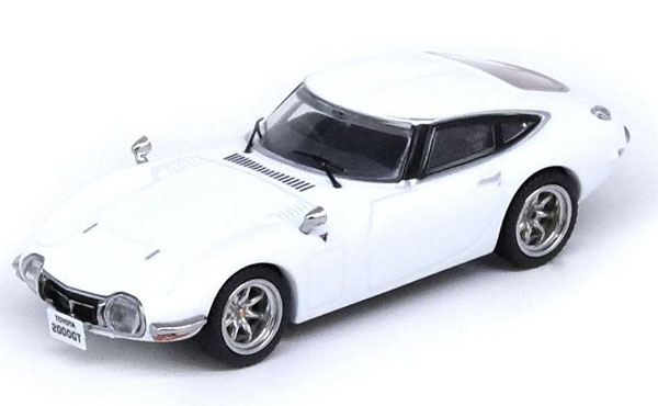 INNOトヨタ 2000GT (MF10) 1:64 ミニカー ペガサスホワイト INNO Models 1/64 Toyota 2000GT Pegasus White - AXELLWORKS HOBBYTOWN