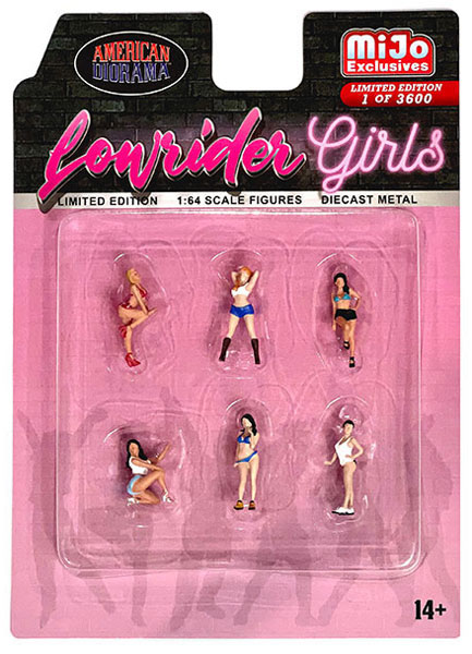 1/64 Figure Set - Lowrider Girls[Tarmac Works]《在庫切れ》