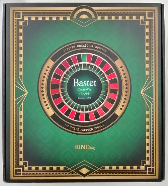 【中古】BINDing クリエイターズ オピニオン バステト CasinoVer. 1/4 完成品フィギュア (ネイティブオンラインショップ限定)[BINDing]