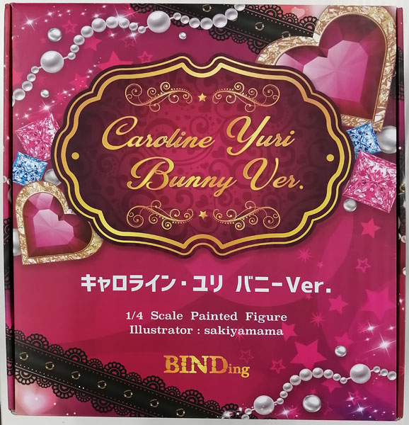 【中古】BINDing クリエイターズ オピニオン キャロライン・ユリ バニーVer. 1/4 完成品フィギュア (ネイティブオンラインショップ限定)[BINDing]