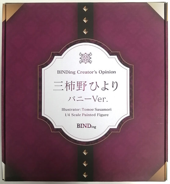 【中古】BINDing クリエイターズ オピニオン 三柿野ひより バニーVer. 完成品フィギュア (ネイティブオンラインショップ限定)[BINDing]