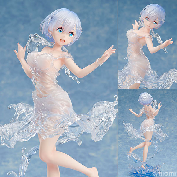 【中古】Re：ゼロから始める異世界生活 レム -アクアドレス- 1/7 完成品フィギュア[デザインココ]