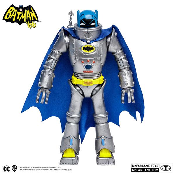 『DCコミックス』DCレトロ 6インチ・アクションフィギュア #24 ロボット・バットマン[コミック/Batman ’66][マクファーレントイズ]《在庫切れ》