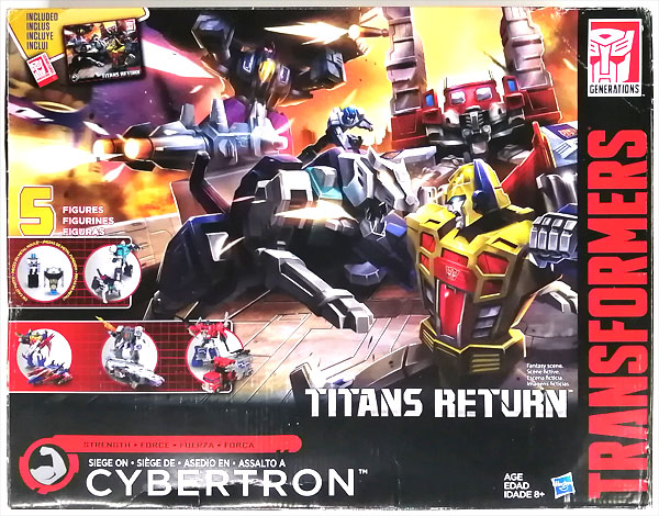 TRANSFORMERS GENERATIONS TITANS RETURN Siege on CYBERTRON