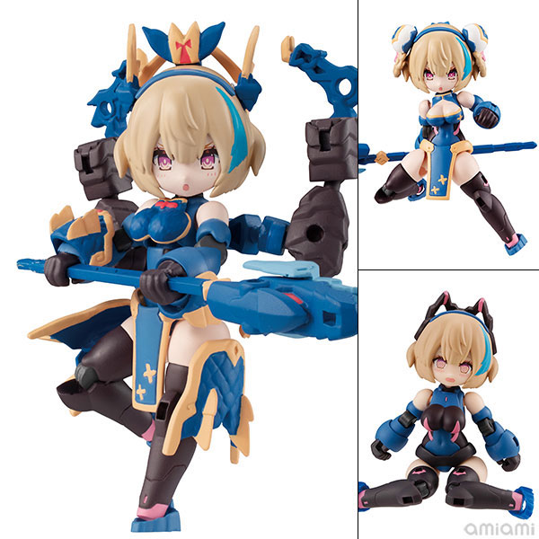 【中古】デスクトップアーミー N-202d ティタニア青龍(ver1.1) 可動フィギュア[メガハウス]