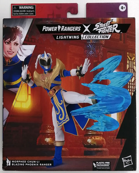 POWER RANGERS X STREET FIGHTER LIGHTNING COLLECTION MORPHED CHUN-LI BLAZING PHOENIX RANGER