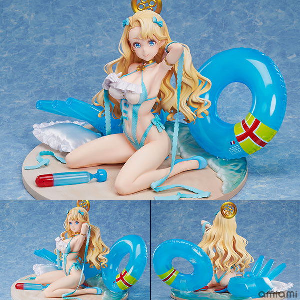 【中古】アズールレーン エミール・ベルタン 水着スキン[Cote d’Azur] 1/4 完成品フィギュア[デザインココ]