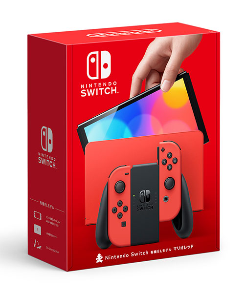 Nintendo Switch(有機ELモデル) マリオレッド[任天堂] 同梱不可
