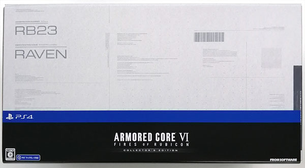 中古】(本体A/箱B)PS4 ARMORED CORE VI FIRES OF RUBICON コレクターズ