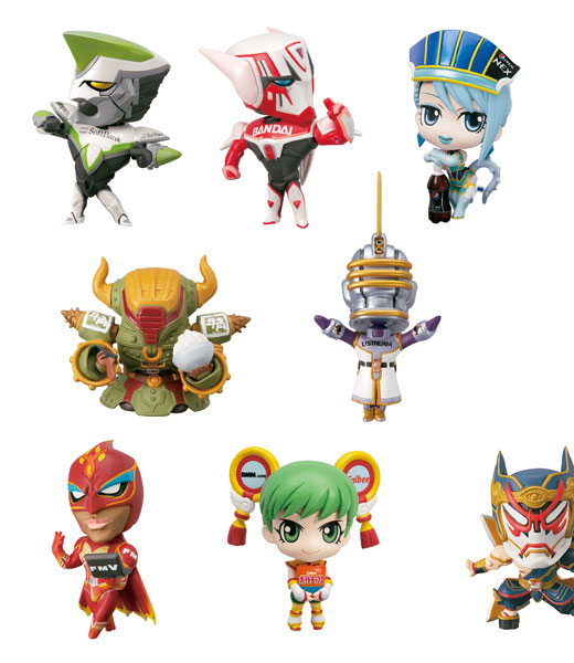 デフォルマイスタープチ TIGER＆BUNNY(タイガー＆バニー) 全8種セット