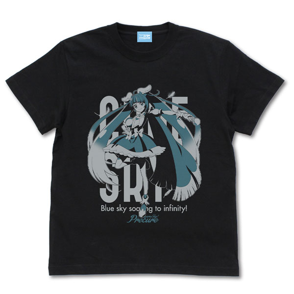 ひろがるスカイ！プリキュア キュアスカイ Tシャツ/BLACK-L