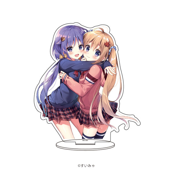 キャラアクリルフィギュア「すいみゃ先生」01/黒音＆白花(1)(公式イラスト)[A3]《在庫切れ》