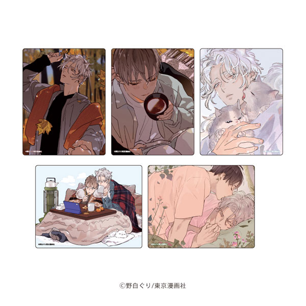 アクリルカード「月はみちかけケモノの恋」01/公式イラスト 5個入りBOX