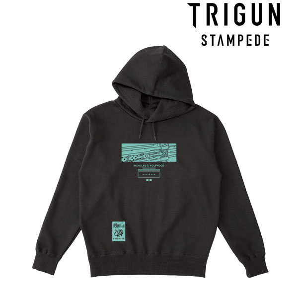 TVアニメ「TRIGUN STAMPEDE」 ニコラス・D・ウルフウッド ポケットレスパーカー ユニセックス S[アルマビアンカ]《在庫切れ》