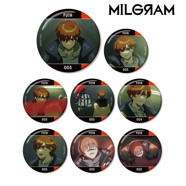 MILGRAM -ミルグラム- トレーディング MV 缶バッジ フータ『バック 