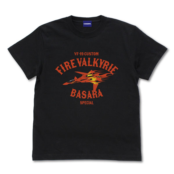 マクロス7 VF-19改 エクスカリバー 熱気バサラスペシャル Tシャツ/BLACK-XL（再販）[コスパ]《０５月予約》