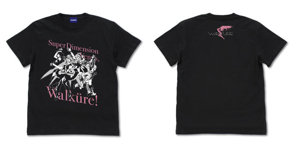 マクロスΔ ワルキューレ Tシャツ/BLACK-S[コスパ]