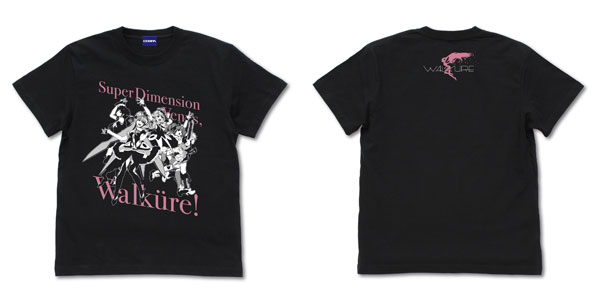 マクロスΔ ワルキューレ Tシャツ/BLACK-XL[コスパ]