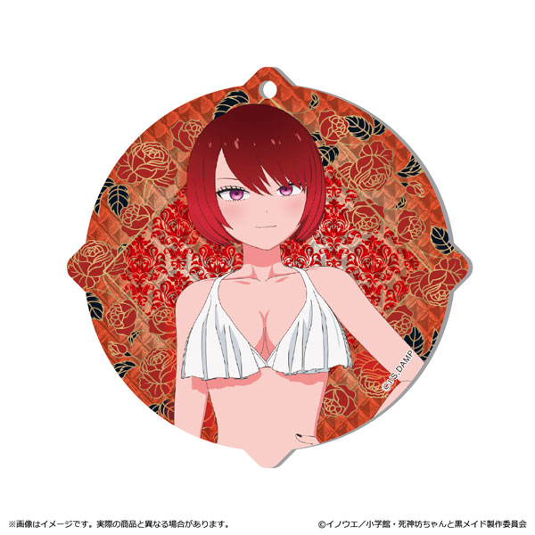 死神坊ちゃんと黒メイド シャインアクリルコースター カフ[清水産業]《在庫切れ》