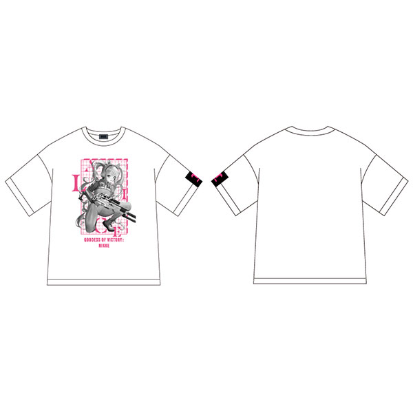 勝利の女神：NIKKE Tシャツ アリス サイズ：L[アルジャーノンプロダクト]《在庫切れ》