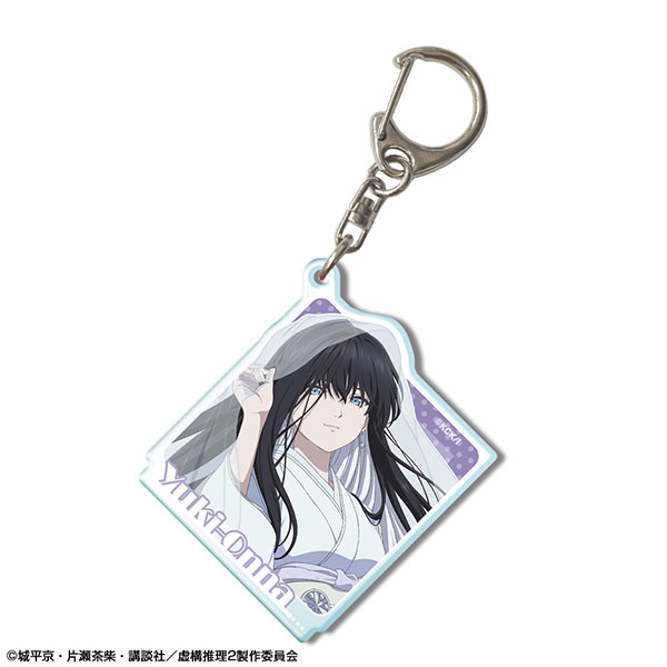 【中古】虚構推理 Season2 アクリルキーホルダー デザイン02(雪女)[ライセンスエージェント]