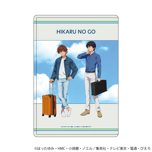 キャラクリアケース「ヒカルの碁」13/和谷義高＆伊角慎一郎 旅行ver.(描き下ろしイラスト)[A3]《在庫切れ》