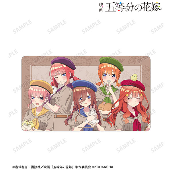 映画『五等分の花嫁』 東武動物公園コラボ 描き下ろしイラスト 集合