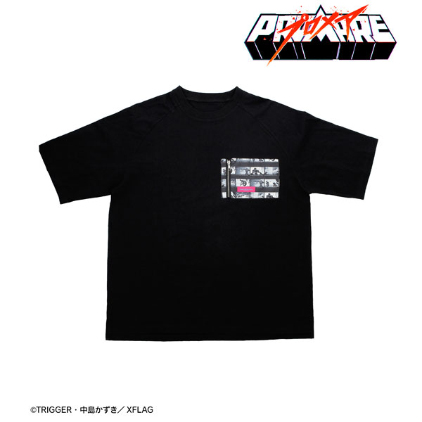 プロメア マッドバーニッシュ パターンデザインポケットTシャツ ユニ