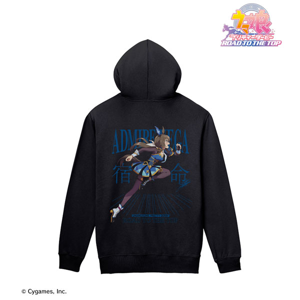 ウマ娘 プリティーダービー RTTT アドマイヤベガ バックプリントジップパーカー レディース M[アルマビアンカ]《在庫切れ》