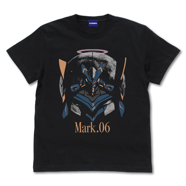 EVANGELION 月とMark.06 Tシャツ/BLACK-S[コスパ]