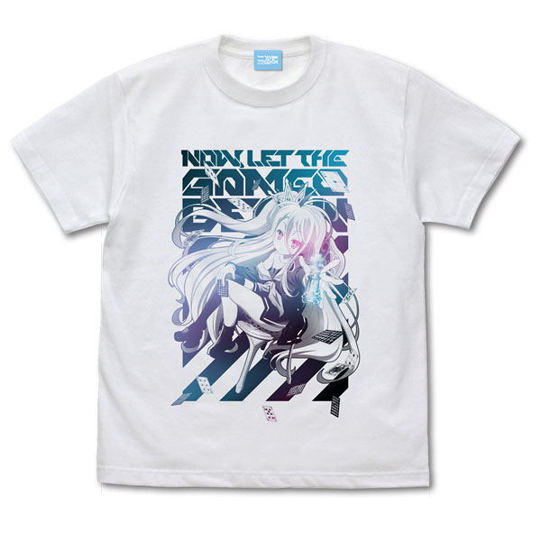 ノーゲーム・ノーライフ 描き下ろし「白」Tシャツ ASCIENTE！Ver./WHITE-S[コスパ]