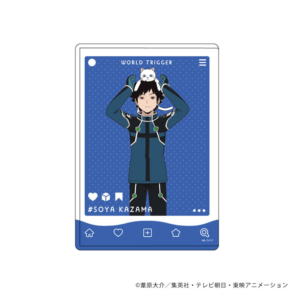 キャラクリアケース「ワールドトリガー」12/風間蒼也 猫ver.第2