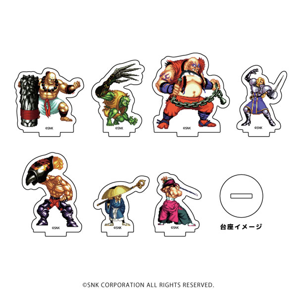 アクリルぷちスタンド「真SAMURAI SPIRITS 覇王丸地獄変」02/公式イラスト 7個入りBOX[A3]《在庫切れ》