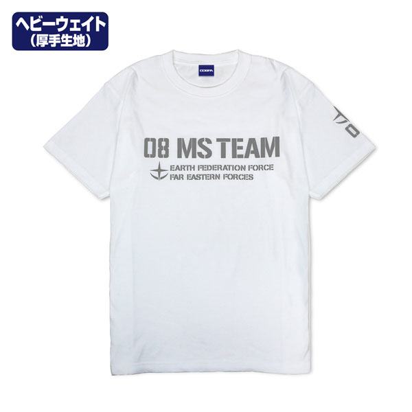 機動戦士ガンダム第08MS小隊 ヘビーウェイトTシャツ/WHITE-XL[コスパ]