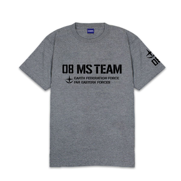 機動戦士ガンダム第08MS小隊 ヘビーウェイトTシャツ/MIX GRAY-XL[コスパ]
