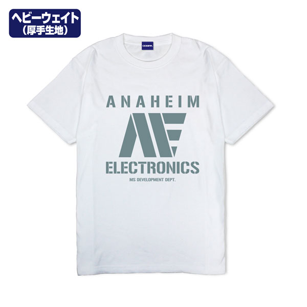 機動戦士Zガンダム アナハイム・エレクトロニクス ヘビーウェイトTシャツ/WHITE-M[コスパ]