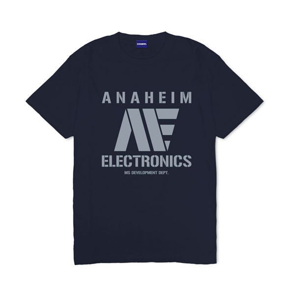 機動戦士Zガンダム アナハイム・エレクトロニクス ヘビーウェイトTシャツ/NAVY-M[コスパ]