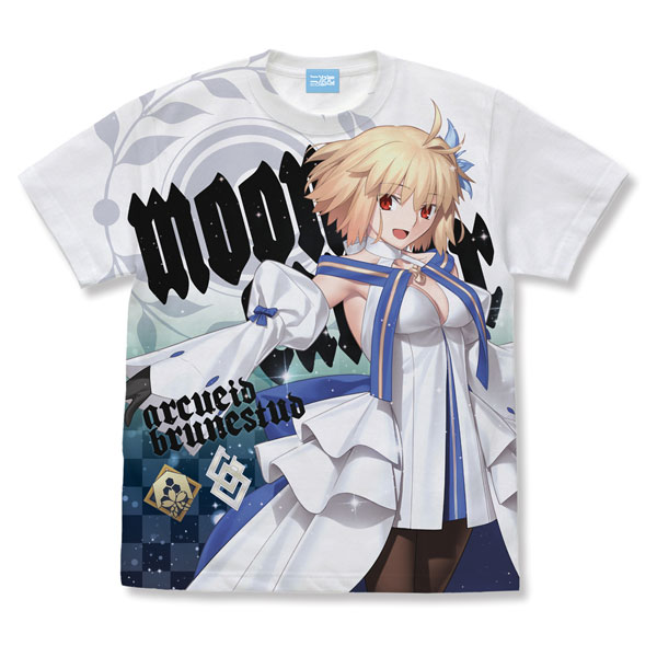 Fate/Grand Order ムーンキャンサー/アルクェイド・ブリュンスタッド フルグラフィックTシャツ/WHITE-L（再販）[コスパ]《０８月予約》