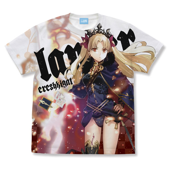 Tシャツ　ランサー/エレシュキガル フルグラフィックTシャツ ホワイト Lサイズ 「Fate/Grand Order」 Fate/Grand Order ランサー/エレシュキガル フルグラフィックT