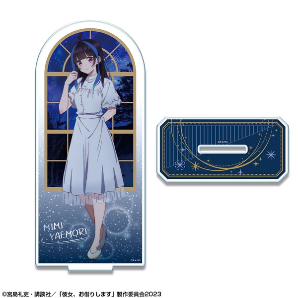 彼女、お借りします アクリルスタンド Ver.2 デザイン05(八重森みに/A)（再販）[ライセンスエージェント]《０８月予約》