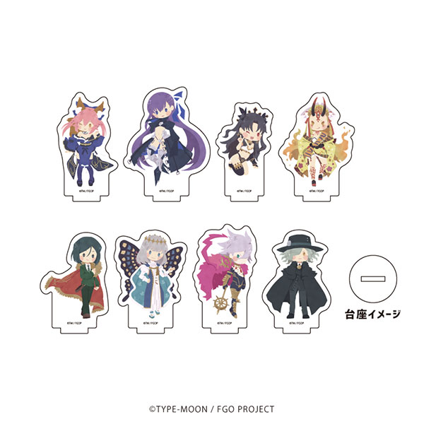 アクリルぷちスタンド「Fate/Grand Order」02/ノルディックイラスト 8個入りBOX[A3]《在庫切れ》