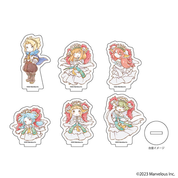 ルーンファクトリー4 SP アクリルぷちスタンド　結婚衣装ver. 7種セット ルーンファクトリー4 SP アクリルぷちスタンド 結婚衣装ver. 7種セット