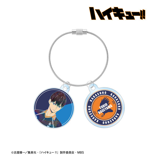 ハイキュー!! 日向翔陽 影山飛雄 アートアクリルキーホルダー