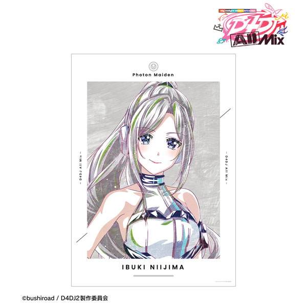 D4DJ All Mix 新島衣舞紀 Ani-Art A3マット加工ポスター[アルマ