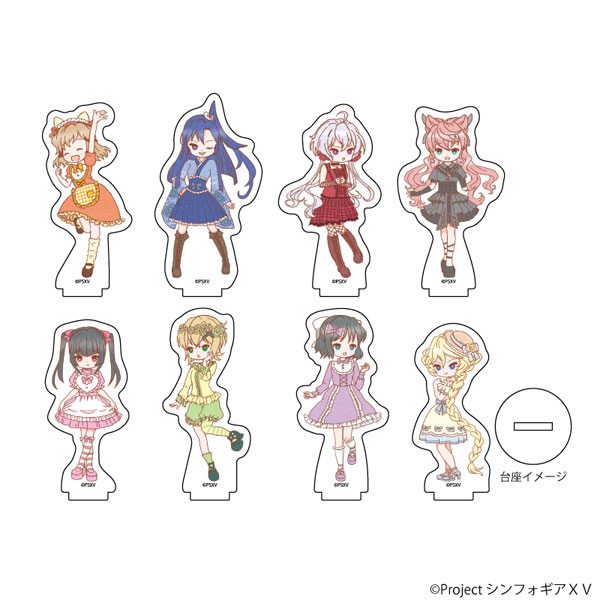 アクリルぷちスタンド「戦姫絶唱シンフォギアXV」08/ロリータVer